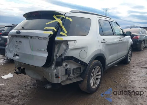 2017 Ford Explorer Xlt from USA, damaged, VIN 1FM5K7DH0HGE10000